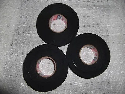 BLACK MEDICAL TAPE  3  ROLLS   1 X20yds.   * FIRST QUALITY * • $15.49