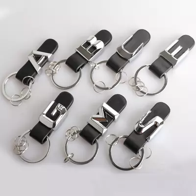 Leather+Zinc Alloy Keychain Key Chain For Mercedes-Benz A B C E G M S Class • $10.19