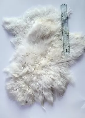 Genuine Mongolian Lambskin Hide Pelt Lot Of 2 – Lamb Fur Sheepskin – 1st Quality • $81.99