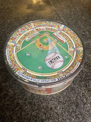 Vintage Baseball Tin Eagle Nuts Ballpark Style Peanuts Busch St Louis 7  • $9.99