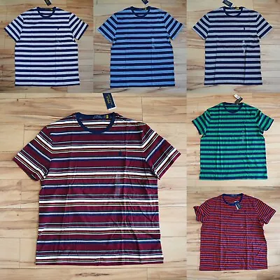 Polo Ralph Lauren Men's  Stripe Classic Fit Short Sleeve T-Shirt • $39.99