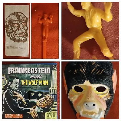 Vintage 1960's Universal Studios WOLFMAN Lot - Instant Collection • $125