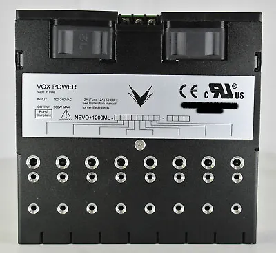 Vox Power NEVO+1200ML 900W 8 Slot AC DC Configurable Power Supply Chassis • $420