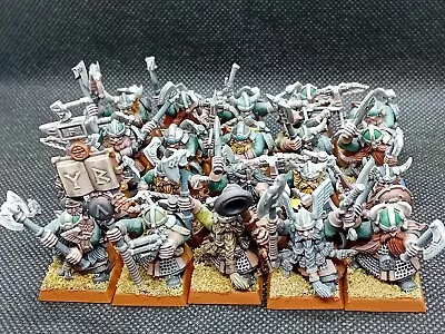 Warhammer Fantasy Battle Dwarfs Warriors X 20 Painted • £0.99