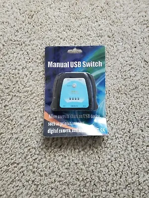 Manual USB 4 Port Switch (New) $4 • $4