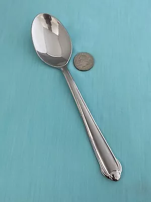 CLASSICO SATIN  Mikasa Soup Spoon  Frosted Handle  7 5/8  Korea • $6