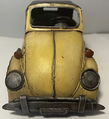 Voltzwagen VW Beetle Bug Model Car Metal Vintage Style Replica. • $40