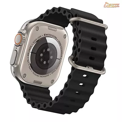 $9.99 • Buy Ocean Band Loop For Apple Watch Ultra 2 Series 9 8 7 6 5 SE 49mm 45mm 44mm 42mm