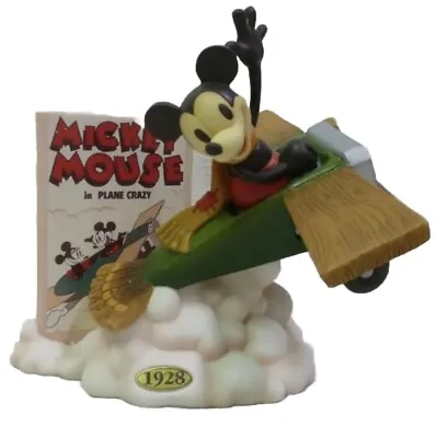 Disney Mickey Mouse Plane Crazy 1928 Best Of Walt Figurine Core VTG Brand New • $149