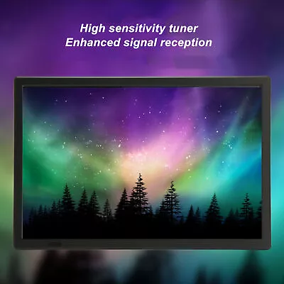 15.4 Inch Digital Television Multifunction Support 1080P Video Rechargeable FST • £121.78