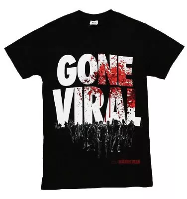 The Walking Dead Gone Viral T-Shirt - Adult/Unisex - NEW! • $11.95