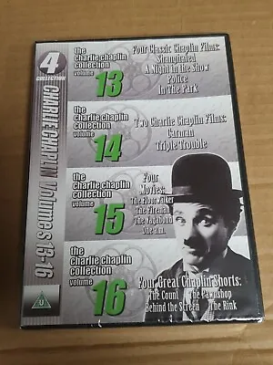 Charlie Chaplin Collection Volumes 13-16. DVD • £4.50