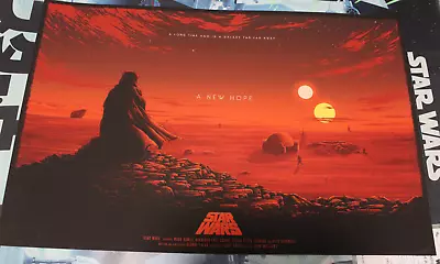 Bottleneck 2019 Star Wars A New Hope Giclee Print/Poster /150 24x16 (mondo) • $100