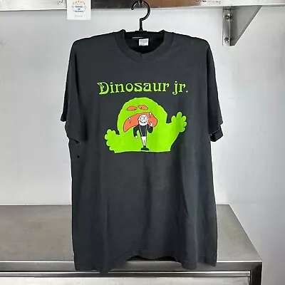 Vintage 90s Dinosaur JR Monster Band Fruit Of The Loom Single Stitch XL T-shirt • $290