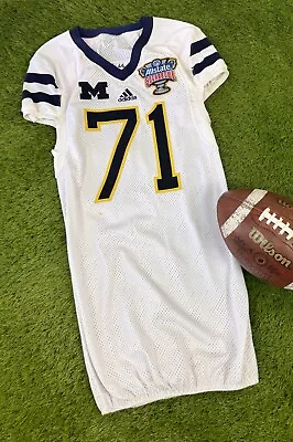 Michigan Wolverines 2012 Sugar Bowl Game Team Issued College Football Jersey 44 • $439.99