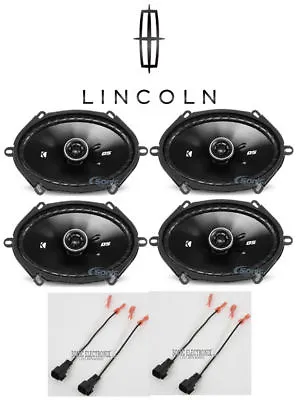 Kicker 6x8  Front+Rear Speaker Replacement Kit For 1999-2002 Lincoln Navigator • $163.98