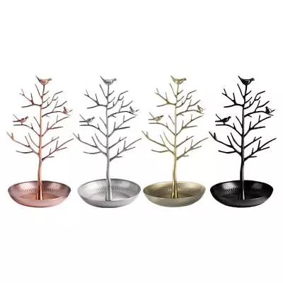 Modern Jewelry Bird Tree Stand Display Earring Hanging Holder Rack For Home • £14.33