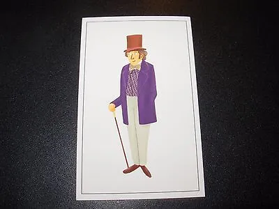 MAX DALTON Willy Wonka Charlie Chocolate Factory PRINT 2X4 Poster Art Handbill G • $2.99