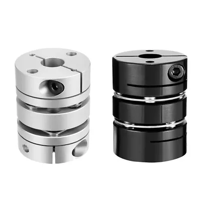 Clamp Tight Motor Shaft 2 Diaphragm Coupling Joint CNC Stepper Connector Coupler • $15.11