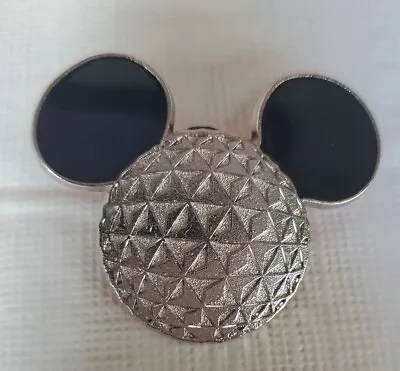 Disney Trading Pin - Mickey Icon Spaceship Earth Epcot • $7.50