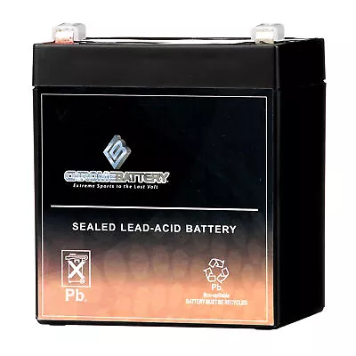 12V 5AH SLA Battery Replaces PC1250 UB1250 CA1240 BP5-12 ES4-12 RT-1250 F1 • $21.50