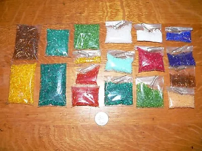 Lot Of Makit & Bakit Bagged Plastic Cooking Crystals In Various Colors +/- 4 Oz • $12