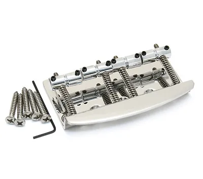 Hipshot Stainless 4-string Vintage Bass Bridge For Fender P/Jazz® .750  5C400SS • $74