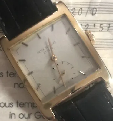 Patek Philippe 18K Vintage 1950's Hand Wind • $9450