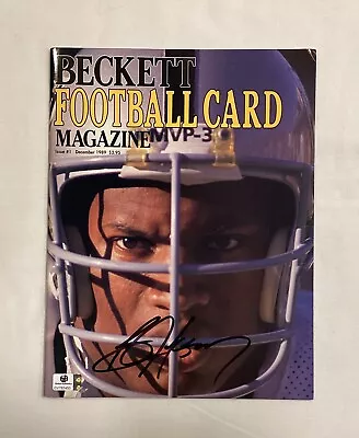 Bo Jackson Auto Beckett Magazine First Issue #1 Signed Autograph Coa • $199.24