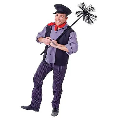 Forum Old England Victorian Chimney Sweep Mens Adult Fancy Dress Costume New • £35.49