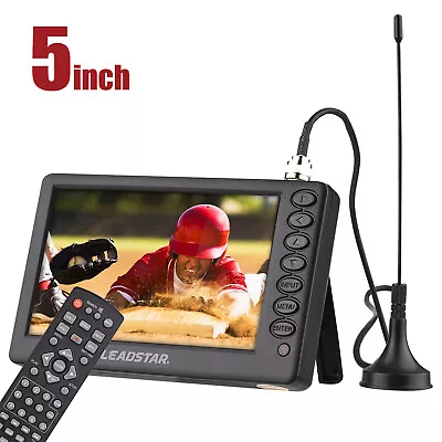 5  Portable Digital ATSC Television TV Video Player For Car Camping Kitchen F7L2 • $59.98