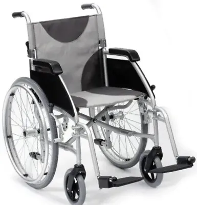 Drive Ultra Lightweight 17'' Seat Folding Travel Manual Wheelchair Mobility Aid • £209.99