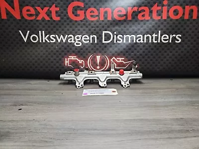 2008 - 2018 Audi Volkswagen VW 2.0L 2.0T Fuel Gasoline Injector Rail Distributor • $43.70