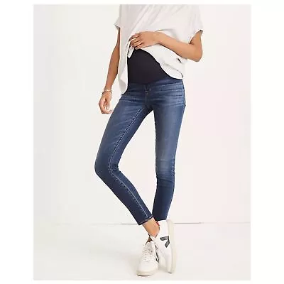 Madewell Maternity Jeans Over The Belly Skinny Jeans Size 30 • $38