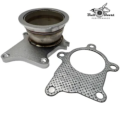 Fit T3 T4 Turbo Exhaust Down Pipe 5 Bolt Flange To 3 Inch 76mm V-Band Adapter • $38.95