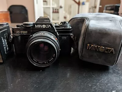 Minolta X-700 SLR Film Camera With Lens • $79.99