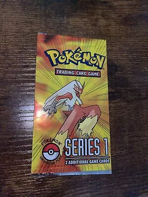 1x Pokemon POP Series 1 Promo Pack (2 Additional Game Cards) Factory Sealed!! • $36.95