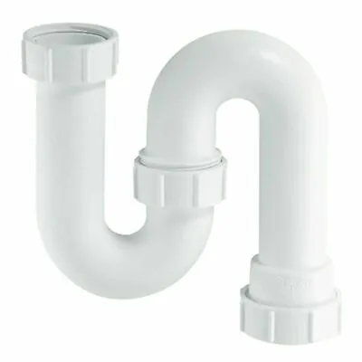 McAlpine SB10 1¼  Water Seal Tubular (75mm) Swivel 'S' Trap & Multifit Outlet • £5.99