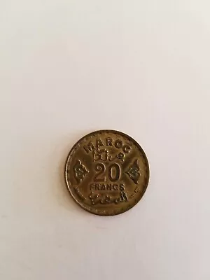 1371 Morocco (Maroc) 20 Francs 1952 • $2.95