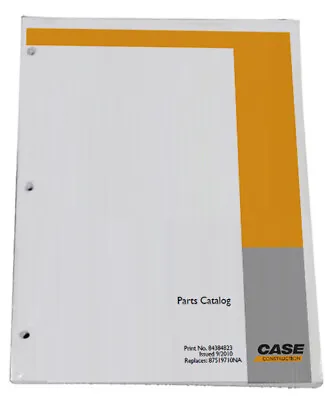 $74.58 • Buy CASE 580SN Tier 3 Backhoe Parts Catalog Manual - Part# 47762166