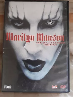 Marilyn Manson - Guns God And Government (DVD 2002) • $5.99