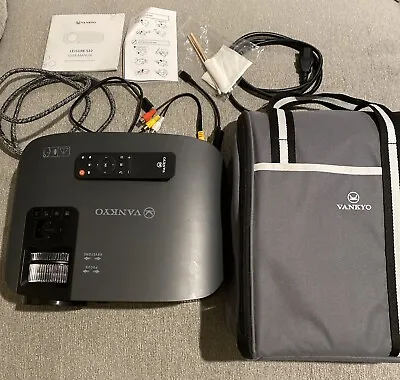 VANKYO Leisure 510 HD Movie Projector With Carry Bag And Wires • $29