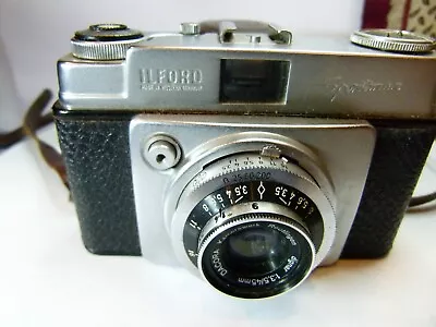 Ilford Sportsman Mk.2 1959 Viewfinder 35mm Camera With Case • £14