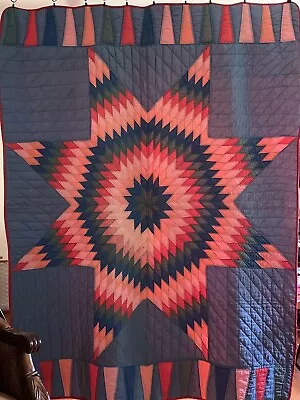 $350 • Buy Antique Quilt Lone Star, Bethlehem Star