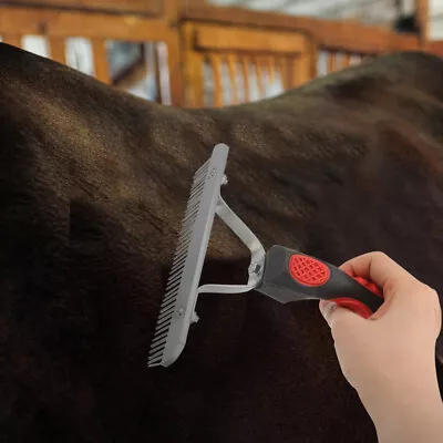 Aqua Comb For Horses Mane & Tail Brush - Portable & Effective Grooming Tool • $11.87