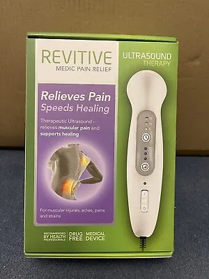 REVITIVE Personal Ultrasound Therapy To Relieve Aches & Pains RRP£180! ⭐️ • £91.50