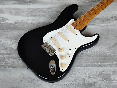 1989 Fender Japan ST54-85LS '54 Reissue  E Series  Clapton Stratocaster (Black) • $1545