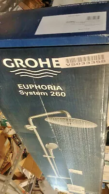 £532.08 • Buy GROHE 26128001 Euphoria 2.5 GPM Shower System With Thermostat