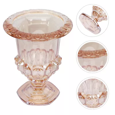  European Style Tall Vase Rustic Wedding Decorations For Tables Gold Round • £26.28