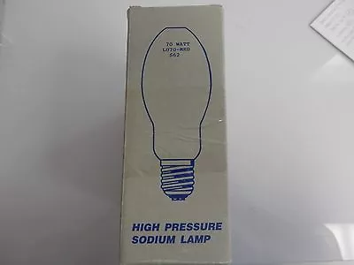 Lu70-med G.e. 70watt s62 High Pressure Sodium Lamp -new-( Lot Of 3) • $30